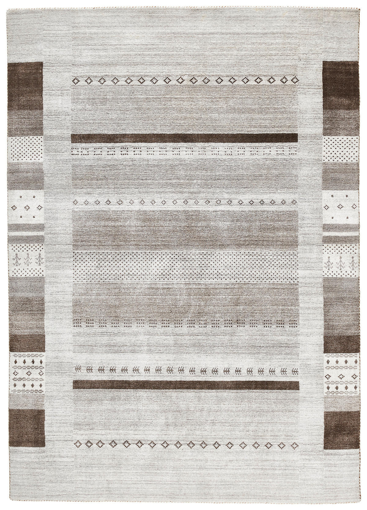 ORIENTTEPPICH 200/200 cm Silberfarben  - Silberfarben, Basics, Textil (200/200cm) - Cazaris