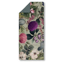 SPORTHANDTUCH 75/180 cm Descanso Grün  - Grün, Design, Textil (75/180cm)