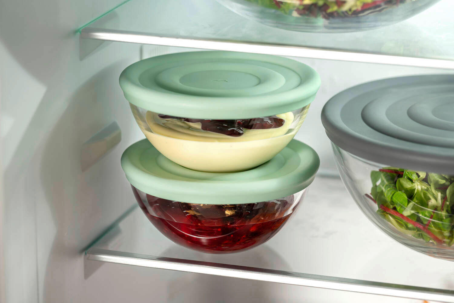 SILIKONSKI POKLOPAC CUCINA - boje kadulje, Design, plastika (14,00/1,00/14,00cm) - Leonardo
