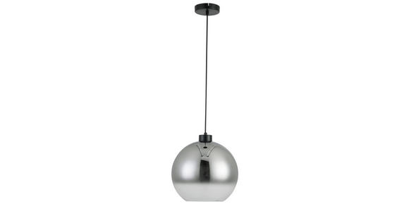 HÄNGELEUCHTE Smokey 30/120 cm   - Chromfarben/Anthrazit, LIFESTYLE, Glas/Metall (30/120cm) - Dieter Knoll