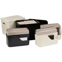 ORGANIZER  - Schwarz, KONVENTIONELL, Kunststoff (29/29,5/37cm) - Rotho