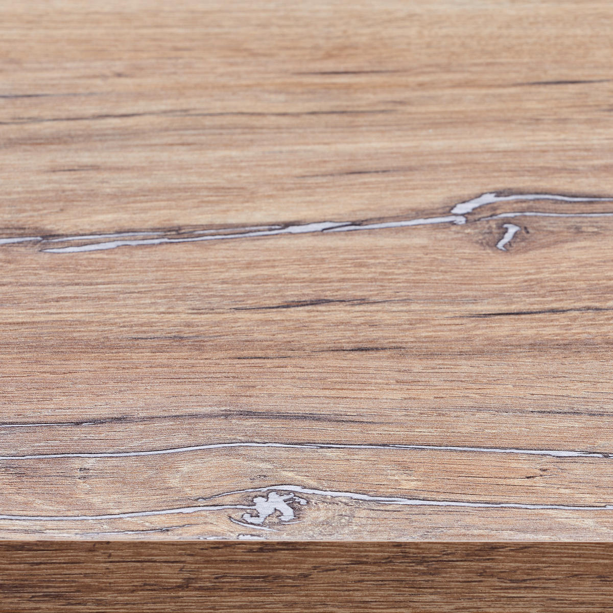 WANDBOARD Grau, Eichefarben  - Eichefarben/Grau, MODERN, Holzwerkstoff (145/22/22cm) - Hom`in