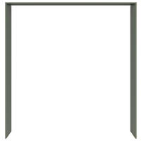 PASSEPARTOUTRAHMEN 213,7/222,7/58,5 cm   - Dunkelgrün, Basics, Holzwerkstoff (213,7/222,7/58,5cm) - Visiona