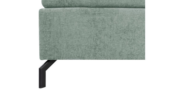 BOXSPRINGBETT 180/200 cm in Mintgrün - Schwarz/Mintgrün, Design, Textil/Metall (180/200cm) - Esposa