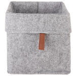 REGALKORB   - Hellgrau/Braun, Trend, Textil (19/18/19cm) - Landscape