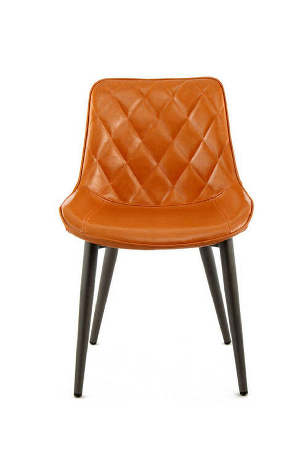 SADA ŽIDLÍ 2 kusy - oranžová, Trend, kov/textil (51/80/60cm)