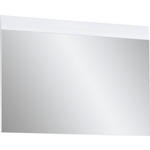 WANDSPIEGEL Weiß  - Weiß, Design, Glas/Holzwerkstoff (89/63/4cm) - Carryhome