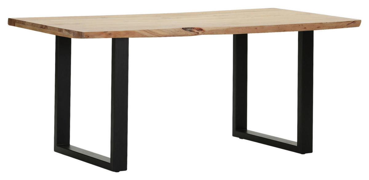 TISCHGESTELL Schwarz   - Schwarz, Design, Metall (70/8/73cm) - Landscape