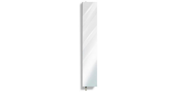 SCHUHSCHRANK  in 29/175/12 cm  - Creme, Design, Glas/Metall (29/175/12cm) - Xora