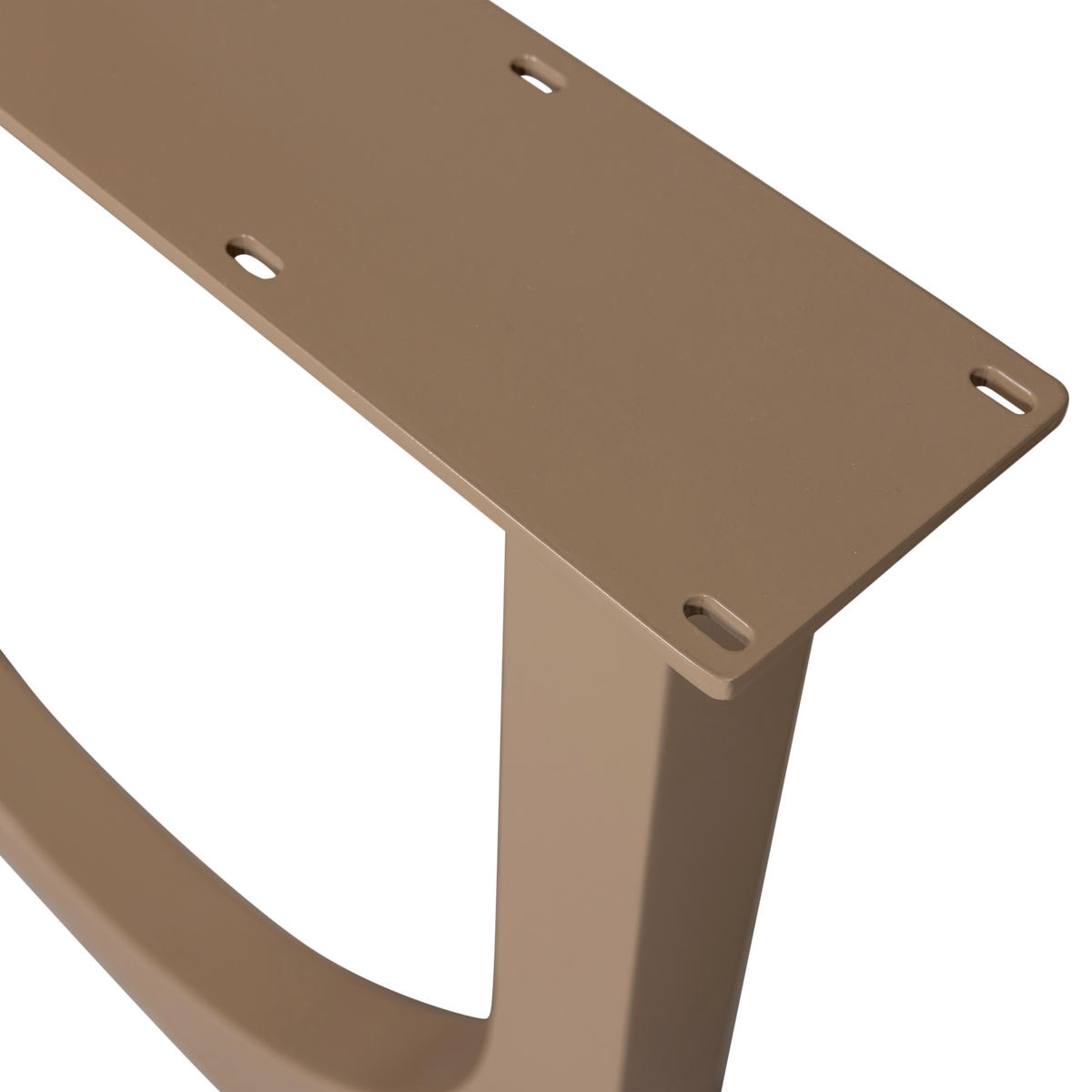 TISCHGESTELL in Metall   - Braun, MODERN, Metall (79/72/10cm) - Livetastic