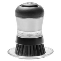 SPÜLBÜRSTE - Edelstahlfarben/Schwarz, Basics, Glas/Kunststoff - Homeware Profession.