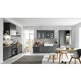 EINBAUKÜCHE   - Grau, Design, Glas/Holzwerkstoff - Dieter Knoll