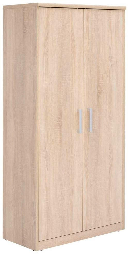 KOMÓD 72/148/36 cm  - ezüst/fekete, Konventionell, faalapú anyag/fém (72/148/36cm) - Xora