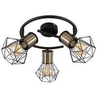 REFLEKTOR  - boje mjeda/crna, Trend, metal (28,5/19cm) - Globo