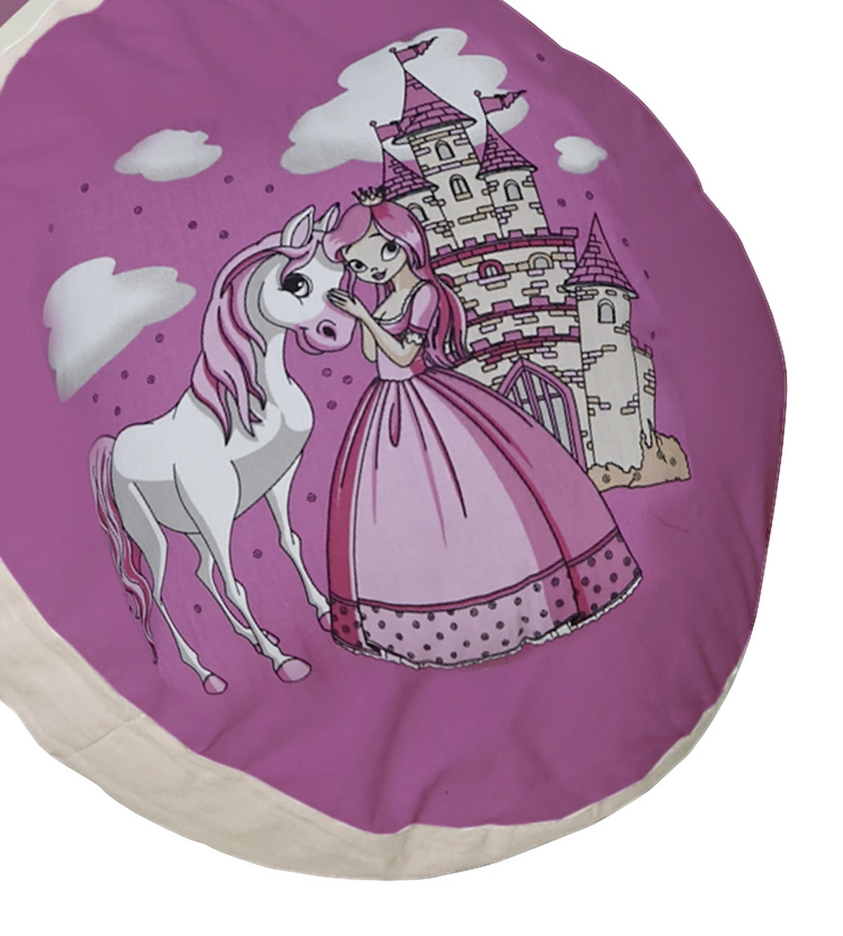 KINDERKISSEN  40/40 cm   - Pink, KONVENTIONELL, Textil (40/40cm) - MID.YOU