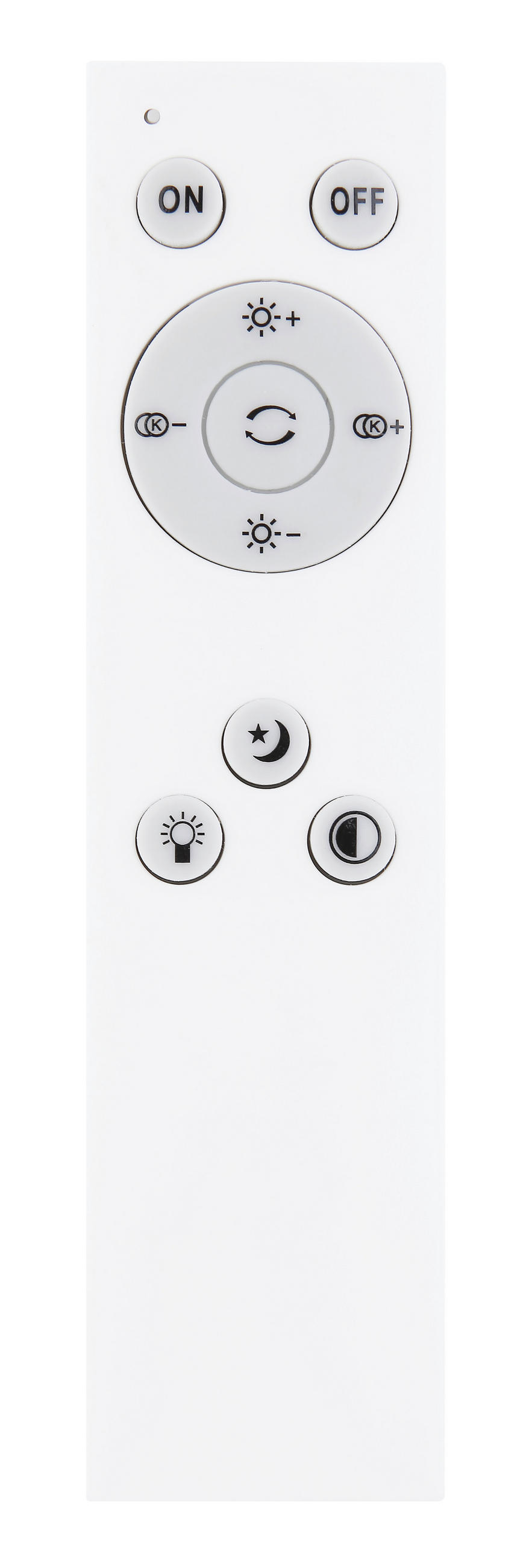 LED-DECKENLEUCHTE 18 W  39/8 cm    - Weiss/Opal, Design, Kunststoff/Metall (39/8cm) - Globo