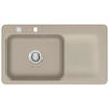 SPÜLE Juna 90 / 50150223  - Fango, Basics, Keramik (90/20/51cm) - Systemceram