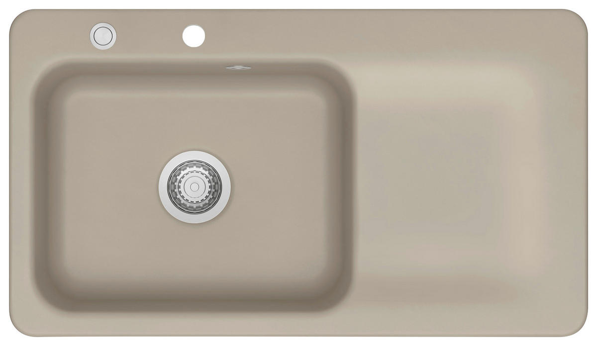 SPÜLE Juna 90 / 50150223  - Fango, Basics, Keramik (90/20/51cm) - Systemceram