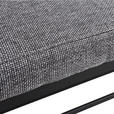 SCHUHBANK 80/52/30 cm  - Dunkelgrau/Schwarz, Design, Textil/Metall (80/52/30cm) - Carryhome