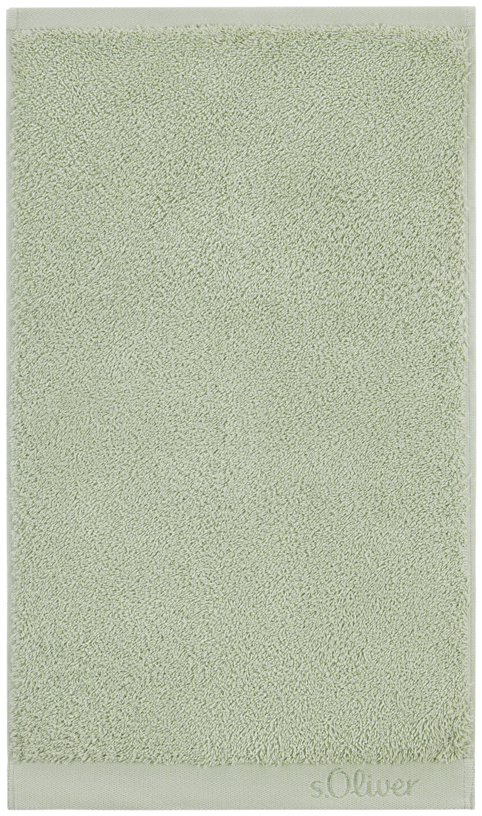 RUČNÍK PRO HOSTY, 30/50 cm, světle zelená - světle zelená, Trend, textil (30/50cm) - S. Oliver