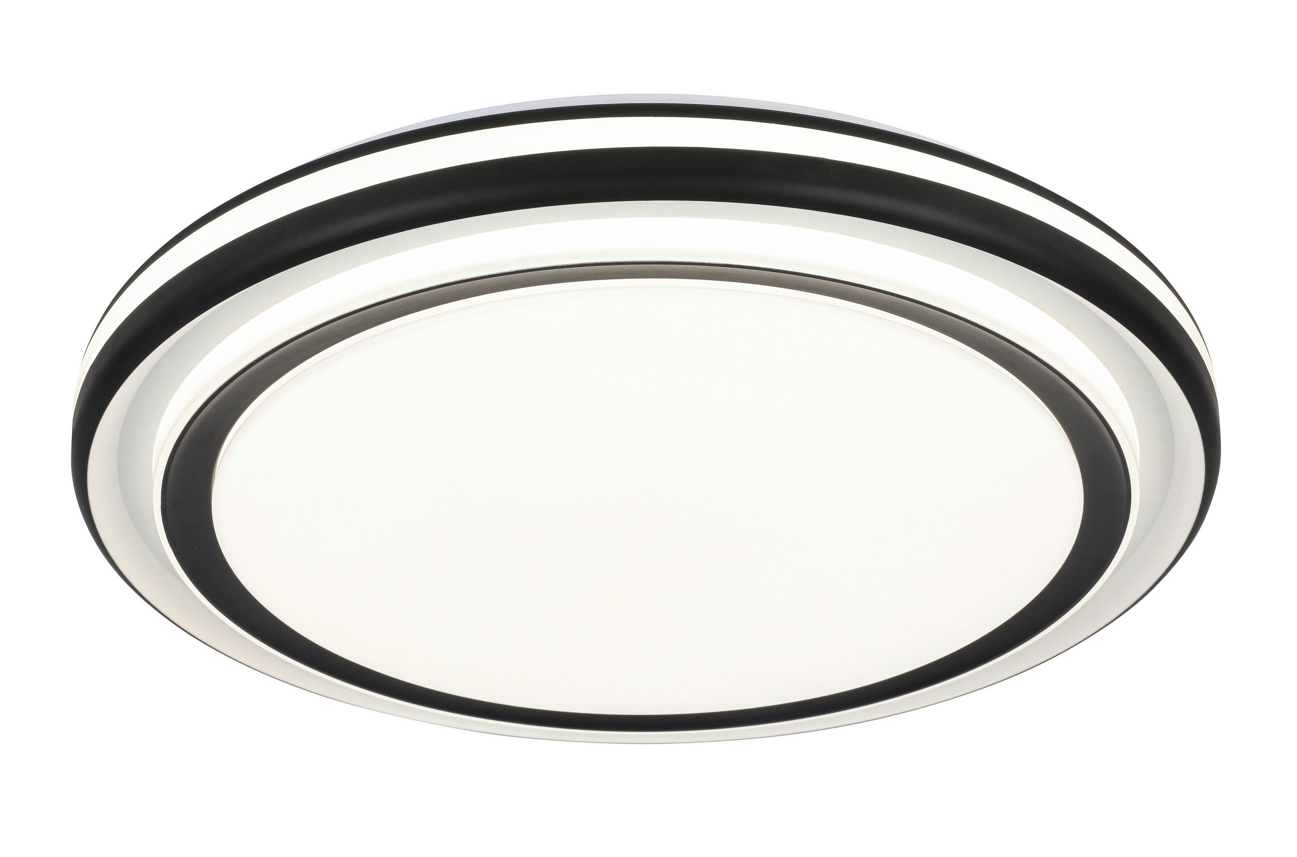 LED SVJETILJKA STROPNA  - bijela/crna, Trend, metal/plastika (65/9cm) - Novel