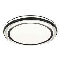 LED SVJETILJKA STROPNA  - bijela/crna, Trend, metal/plastika (65/9cm) - Novel