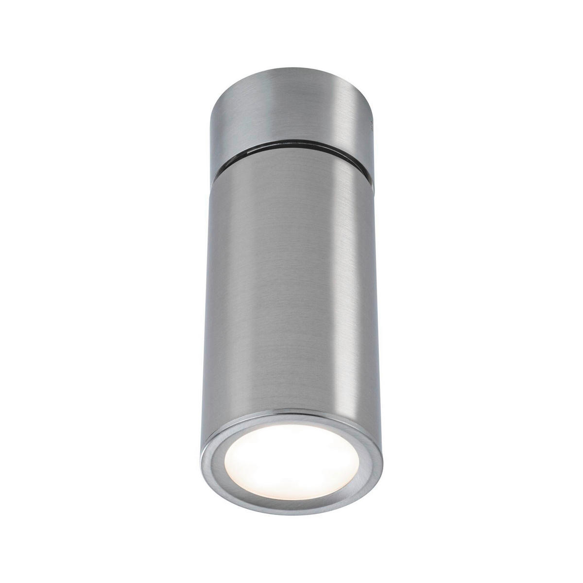 DECKENSTRAHLER Turnal 6,0/11,5 cm   - Edelstahlfarben, Basics, Metall (6,0/11,5cm) - Paulmann