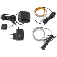 OSVĚTLENÍ POLIC - bílá/černá, plast - Voleo