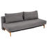 SCHLAFSOFA Grau - Eichefarben/Grau, Design, Holz/Textil (200/65/93cm) SCHLAFSOFA Grau - Eichefarben/Grau, Design, Holz/Textil (200/65/93cm)