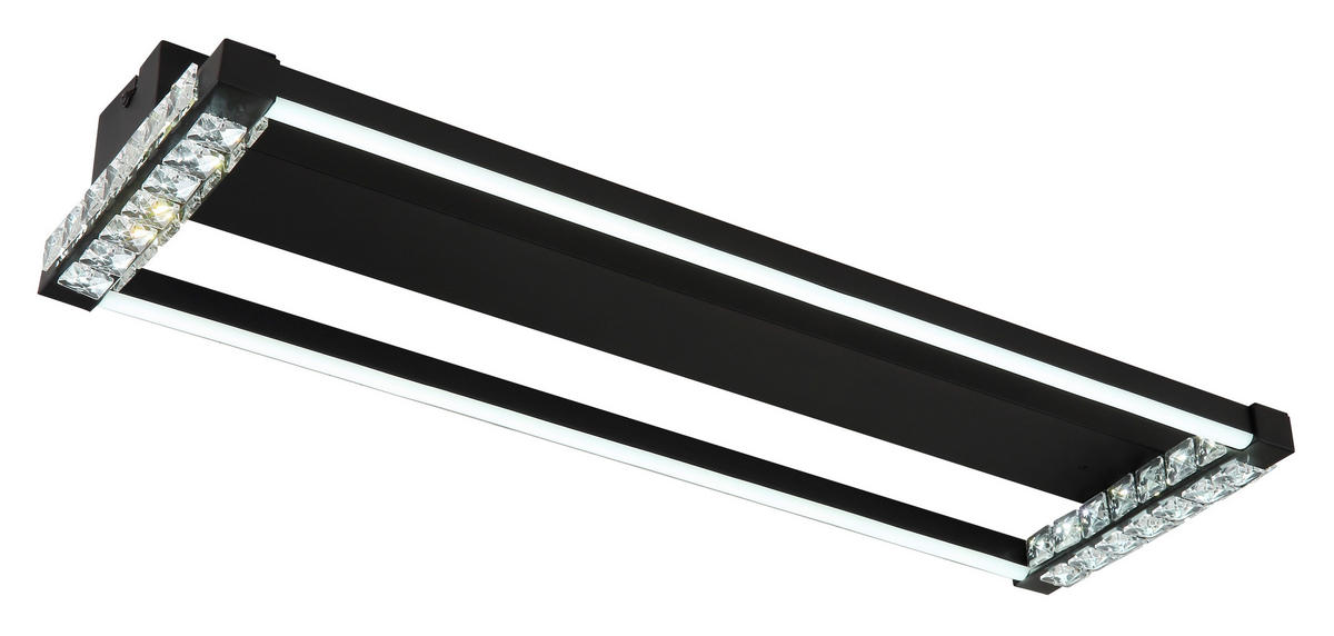 LED SVJETILJKA STROPNA  - bijela/prozirno, Design, metal/plastika (62,5/20,6/7cm) - Globo