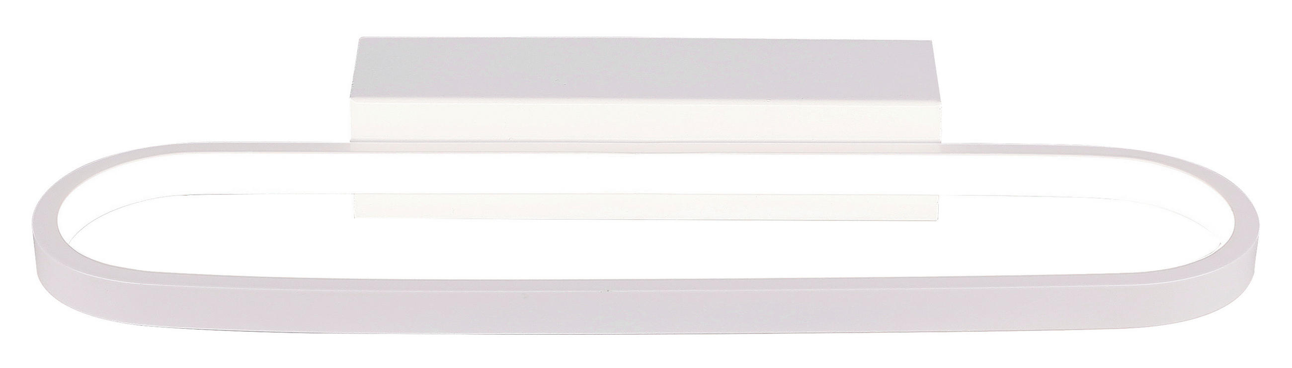 LED-WANDLEUCHTE 13.50/40/10 cm   - Weiß, Design, Metall (13.50/40/10cm)