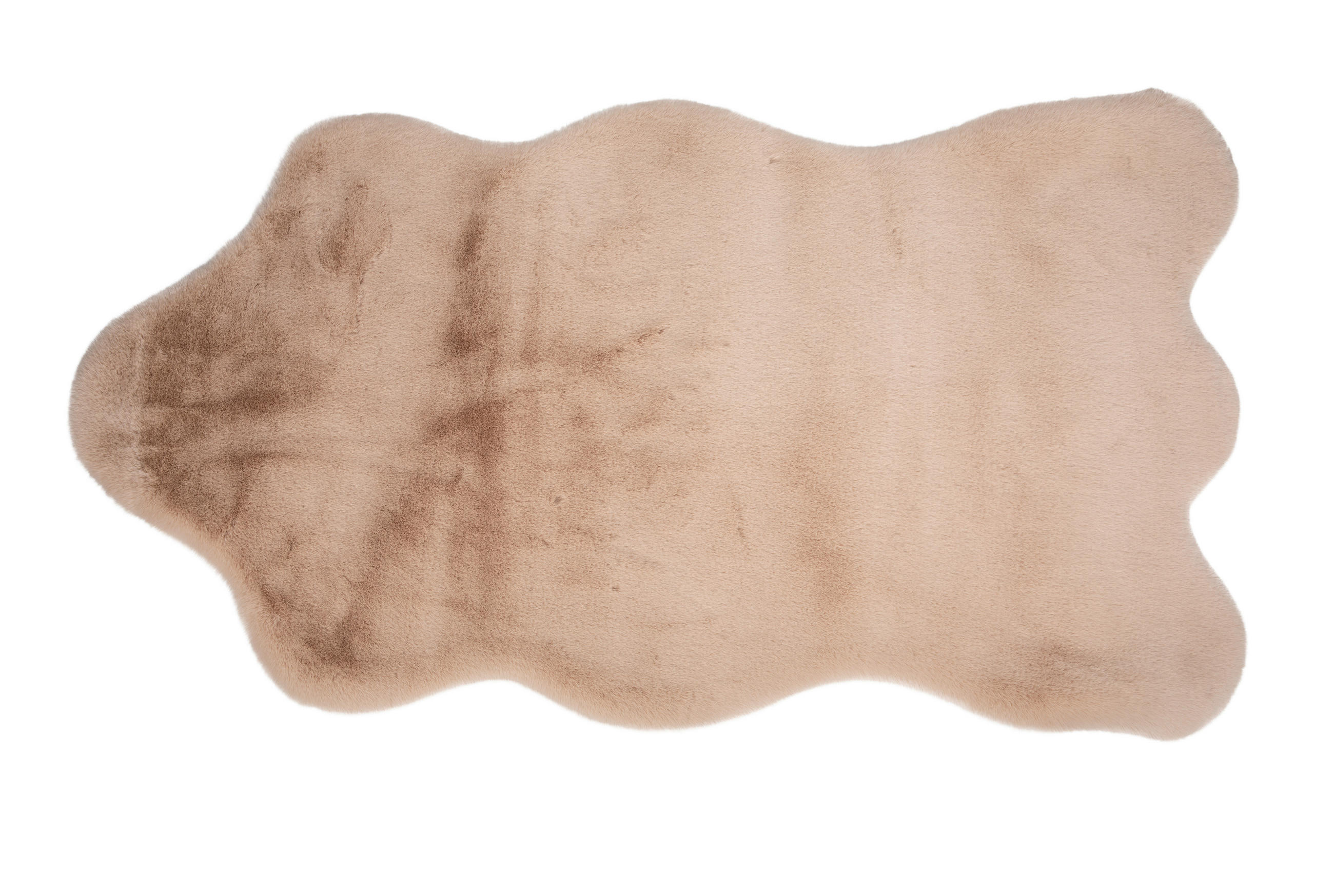 Kunstfell Teresa Beige 80x150 cm Waschbar