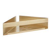 SAROKPOLC 36/8/17 cm aranyszínű  - aranyszínű, Lifestyle, fém (36/8/17cm) - Mömax