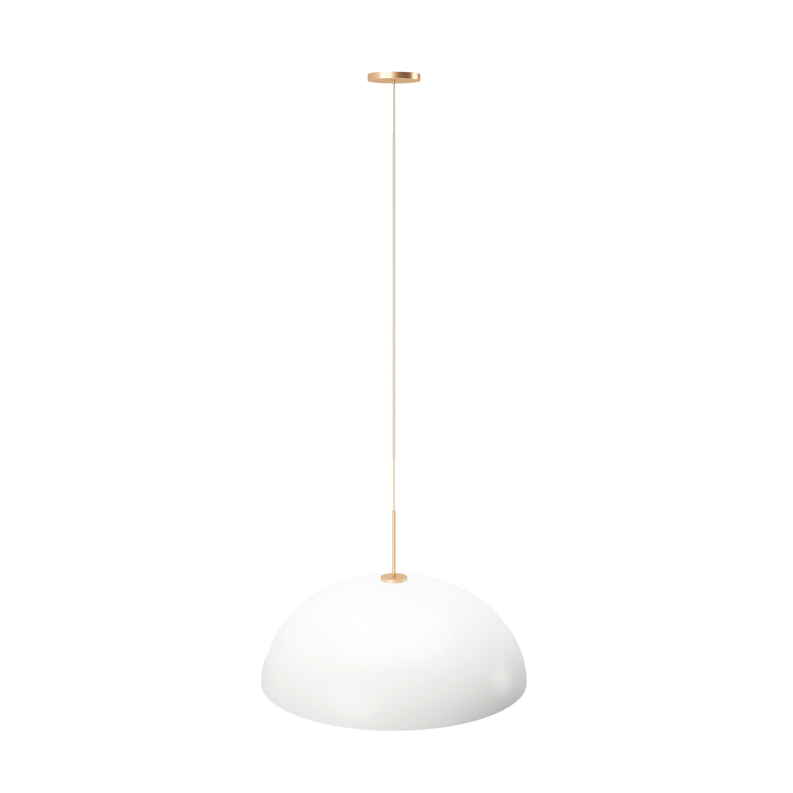 Hängeleuchte Lexie H: 30 Cm Runder Schirm