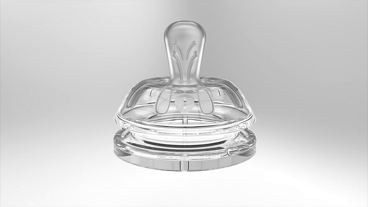 FLÄSCHCHENSAUGER  - Transparent, Basics, Kunststoff (5,7/7,5/5,7cm)