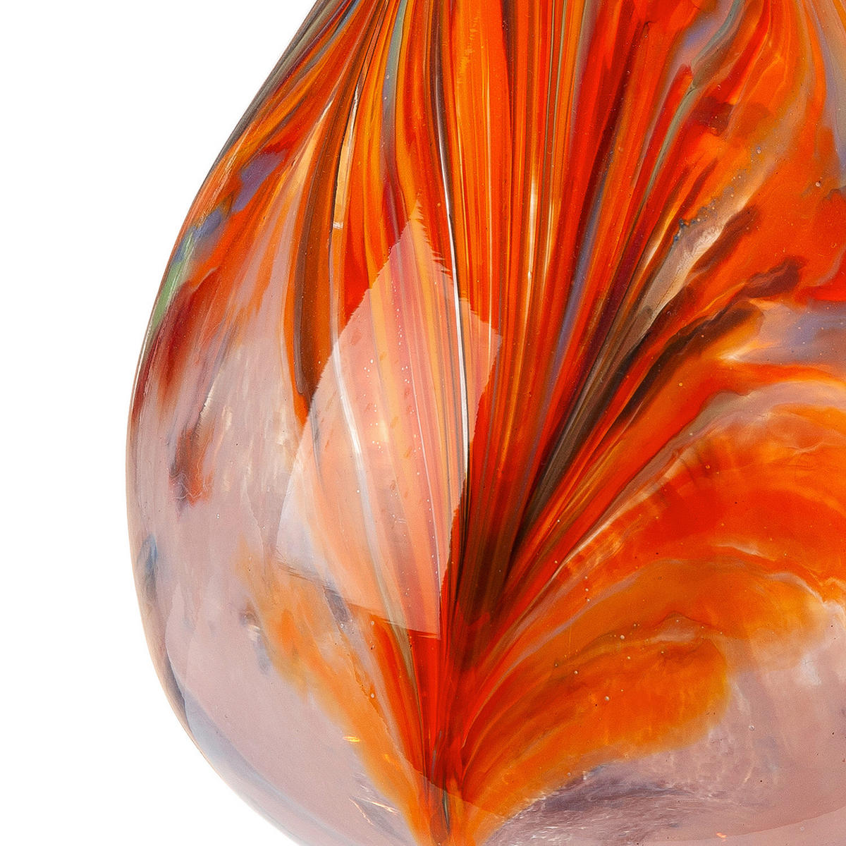 DEKOVASE  - Rot, Basics, Glas (22/33cm)