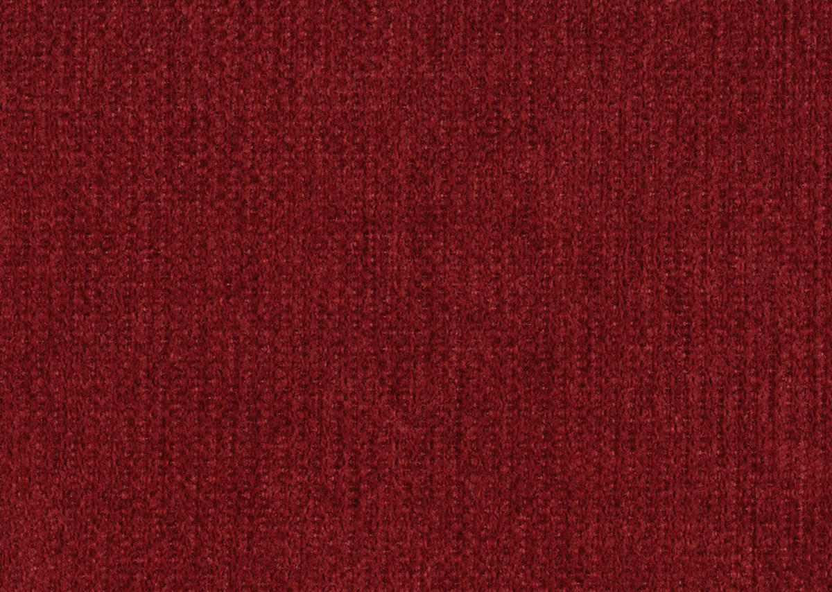ECKSOFA in Flachgewebe Kirschrot  - Schwarz/Kirschrot, Design, Textil/Metall (309/190cm) - Beldomo Style