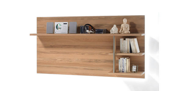 WANDBOARD in 184/96/29 cm Eichefarben - Eichefarben, KONVENTIONELL, Holz/Metall (184/96/29cm) - Cantus