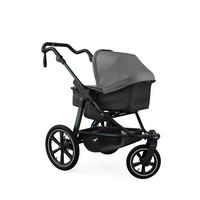 KOMBIKINDERWAGEN  tfk pro 2-in-1 Kombikinderwagen  grau  - Dunkelgrau/Anthrazit, Basics, Textil/Metall (66/118/110cm) - TFK