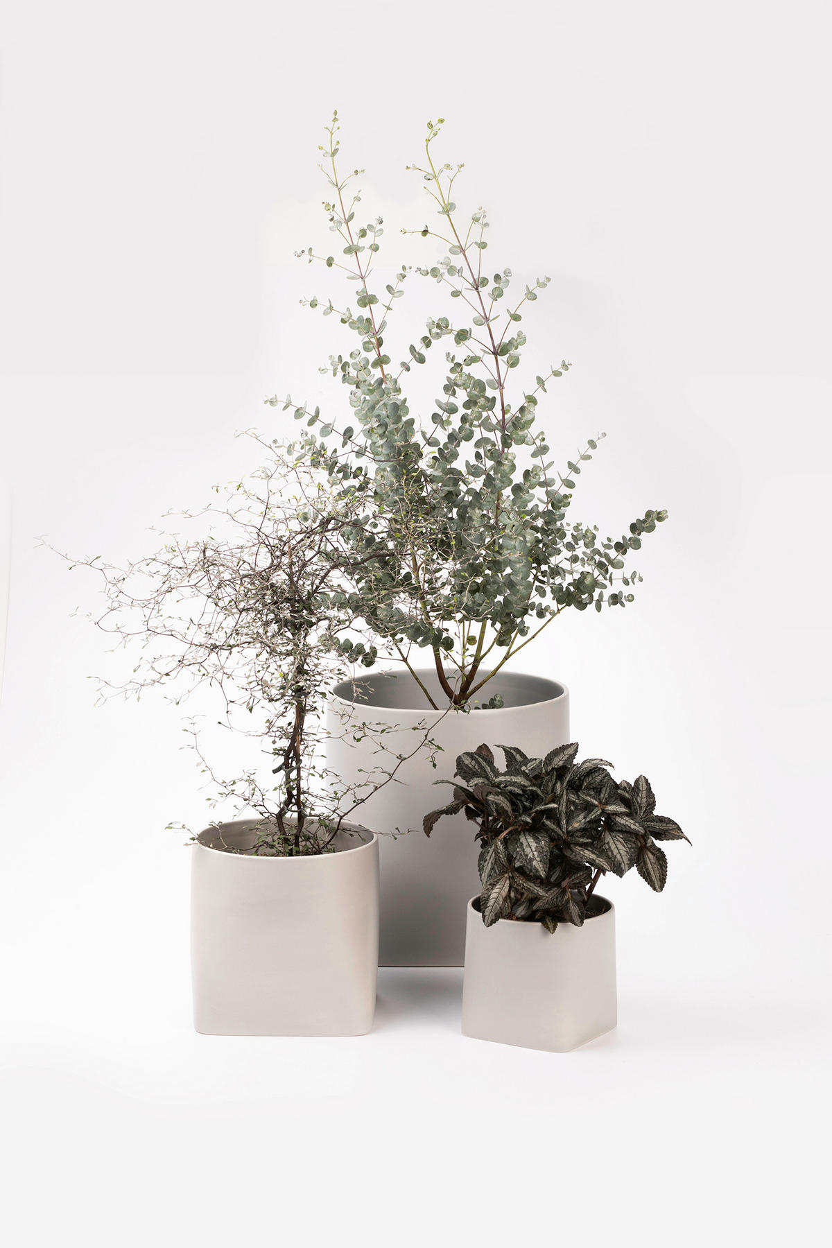 ÜBERTOPF   - Grau, Basics, Keramik (22/20/20cm) - Markslöjd