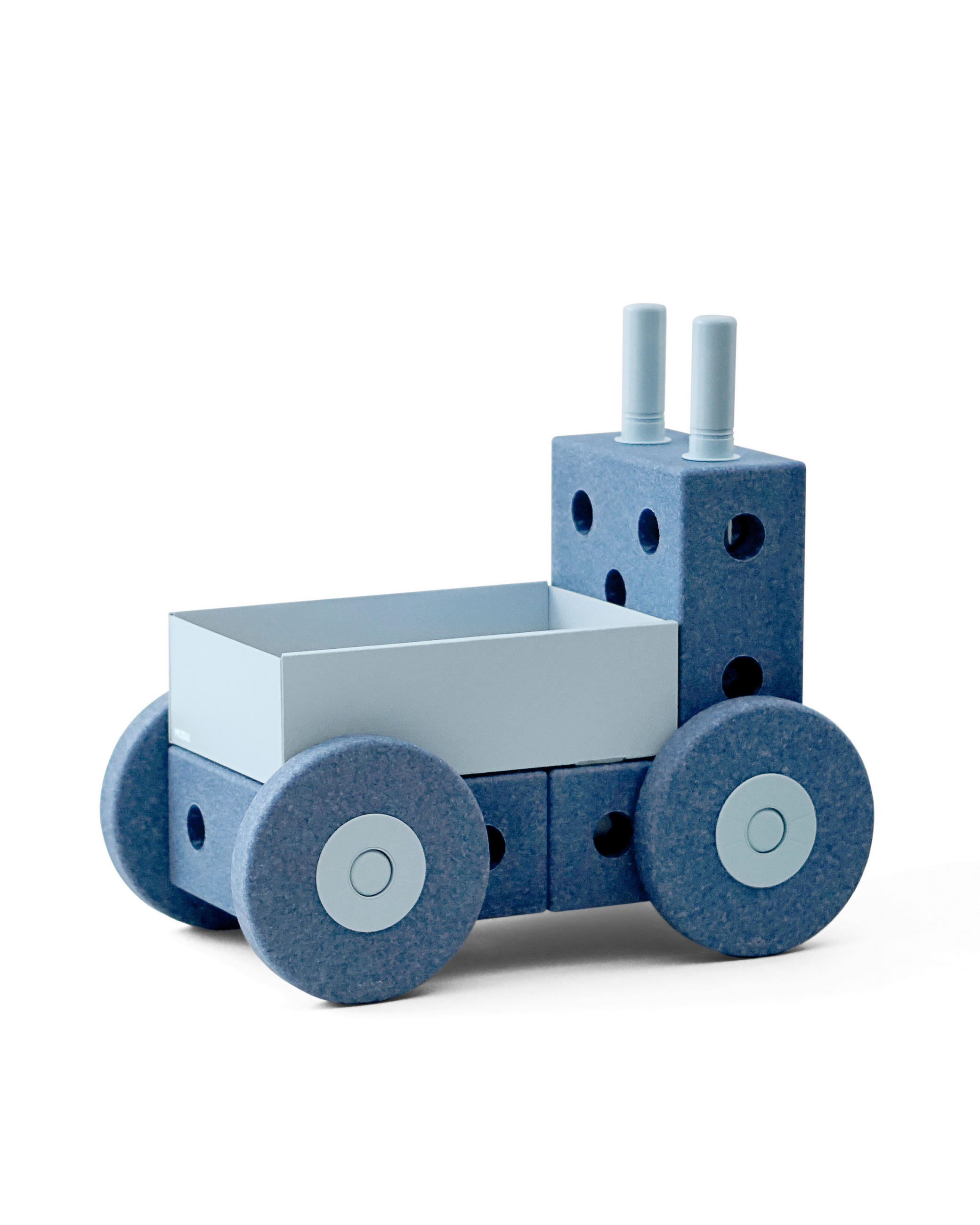 IGRAČKA ZA RAZVIJANJE MOTORIKE - tamnoplava/pastelno plava, Osnovno, plastika (41/31/21cm) - MODU