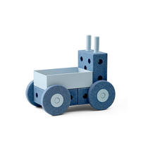 MOTORIČKA IGRAČKA  Baby Walker Set  - tamno plava/pastelno plava, Basics, plastika (41/31/21cm) - MODU