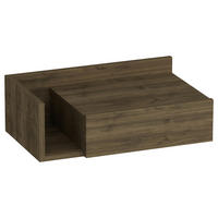 NACHTTISCH 60/21,4/35 cm  Walnussfarben  - Walnussfarben, Design, Holzwerkstoff (60/21,4/35cm) - MID.YOU