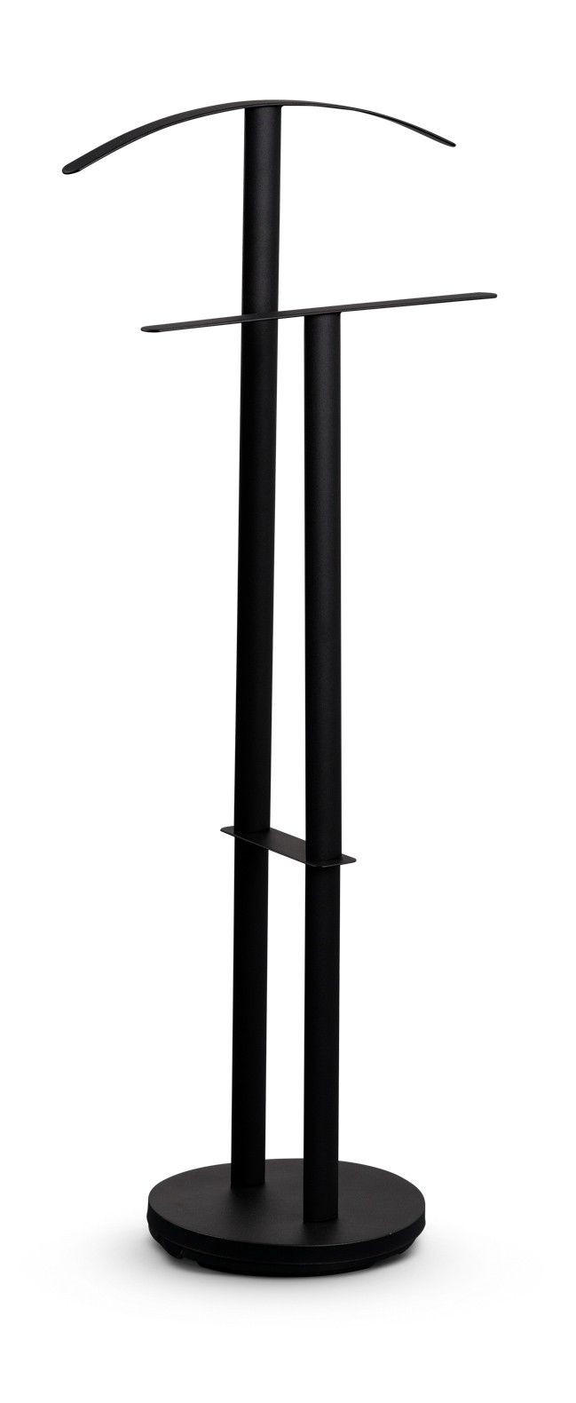 HERRENDIENER in Schwarz 45/113/28 cm   - Schwarz, Design, Metall (45/113/28cm) - Xora