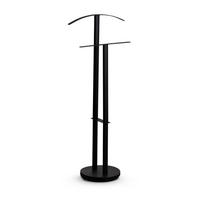HERRENDIENER in Schwarz 45/113/28 cm   - Schwarz, Design, Metall (45/113/28cm) - Xora