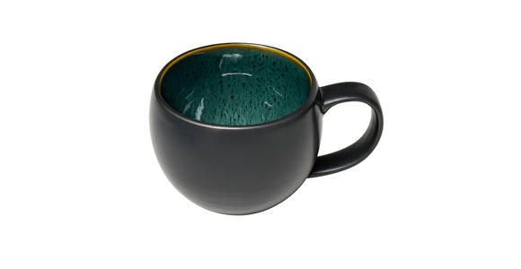 KAFFEEBECHER Faro Grün  470 ml   - Grün, Design, Keramik (470ml) - Novel