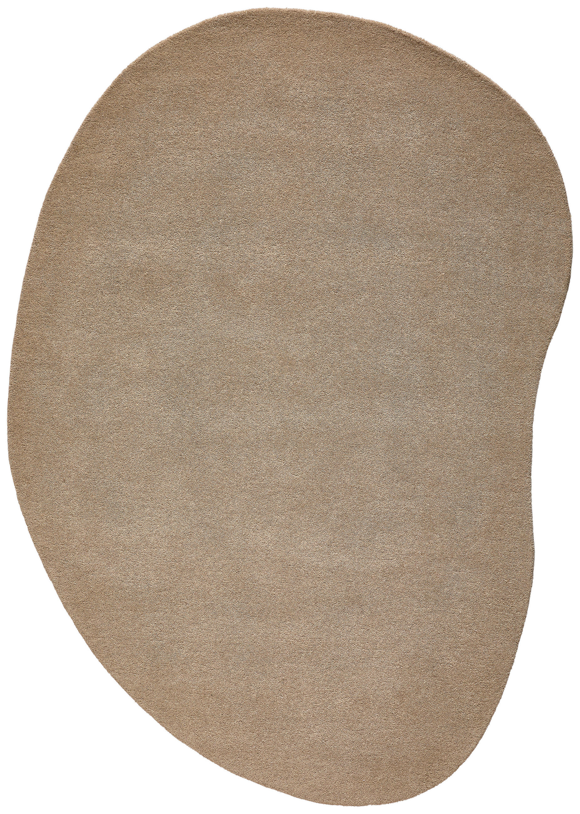 WOLLTEPPICH 160/230 cm Beigebraun organisch  - Beigebraun, Natur, Textil (160/230cm) - Linea Natura