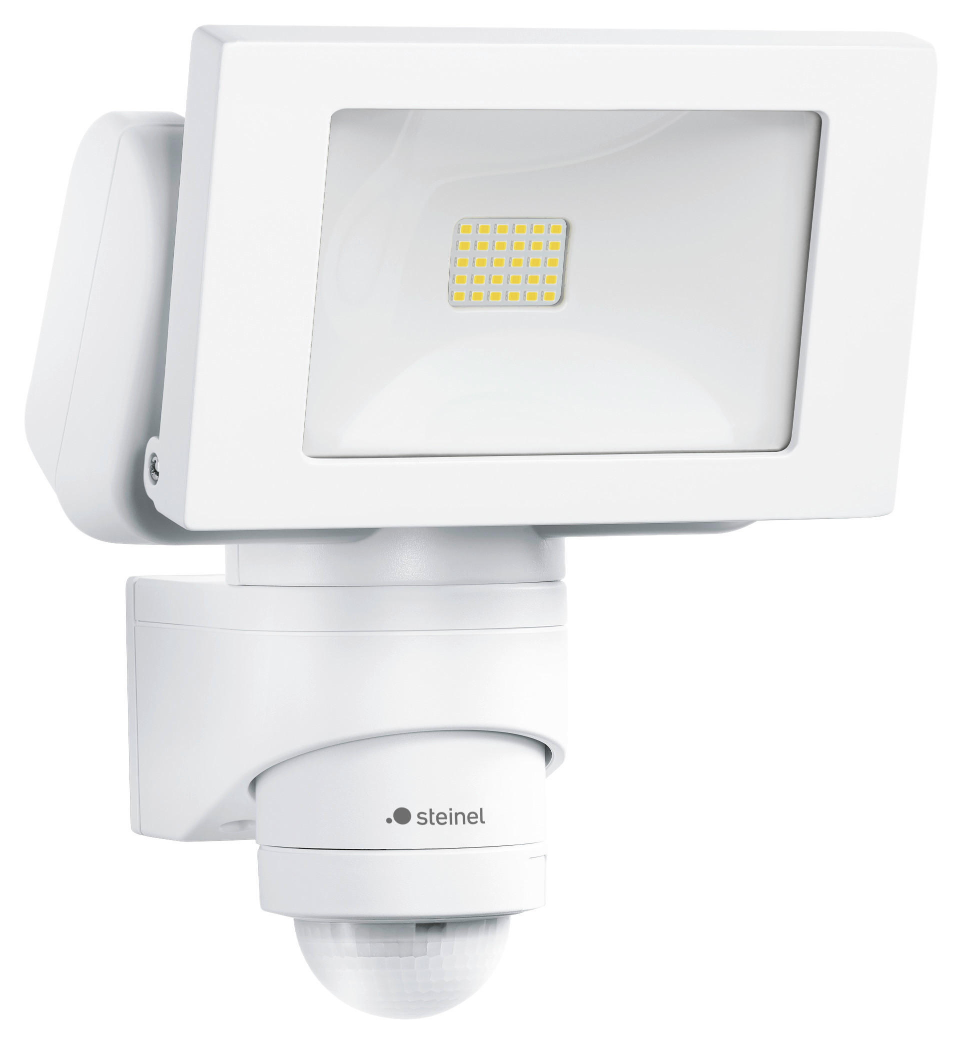 LED-AUßENLEUCHTE 17,6 cm   - Weiß, Design, Metall (17,6cm) - Steinel