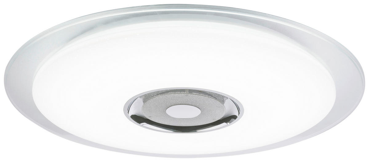 LED-DECKENLEUCHTE  Smart 60/6,1 cm   - Klar/Opal, Basics, Kunststoff/Metall (60/6,1cm) - Novel