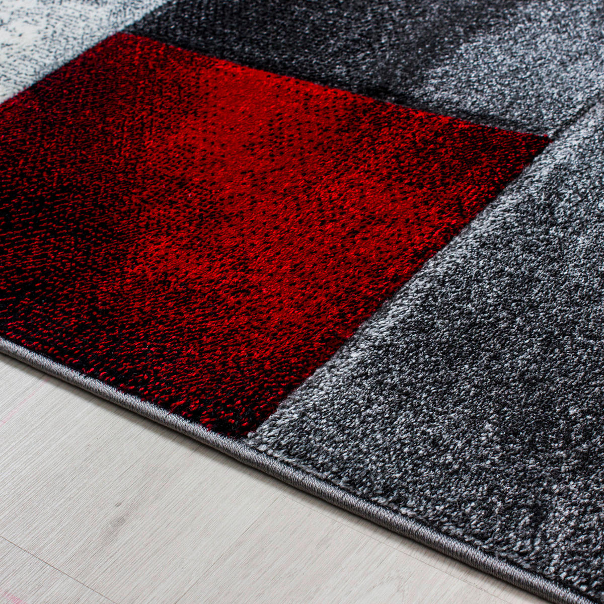 WEBTEPPICH 160/230 cm Hawaii 1710 Rot  - Rot, KONVENTIONELL, Textil (160/230cm)